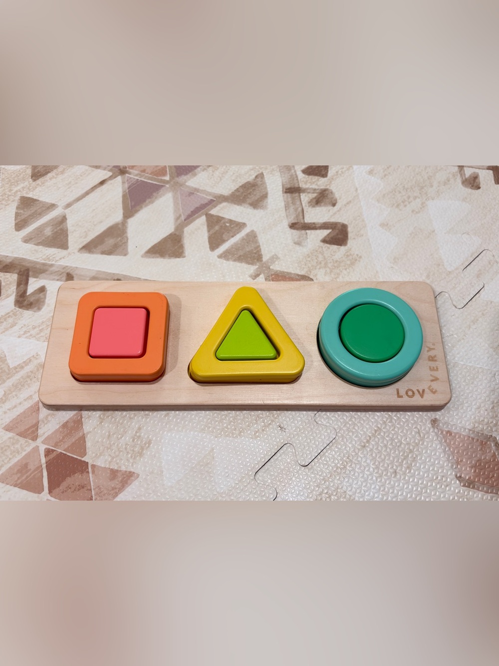 Lovevery Geo Shapes Puzzle